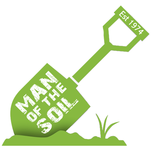 Man Of The Soil icon - shovel and soil